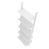 Manhattan Comfort Cooper Ladder Bookcase, White 192AMC6